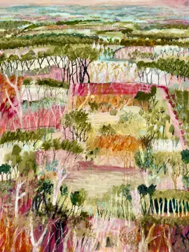 View to Terramungamine_92 x 62 cm (framed)_oil on panel 